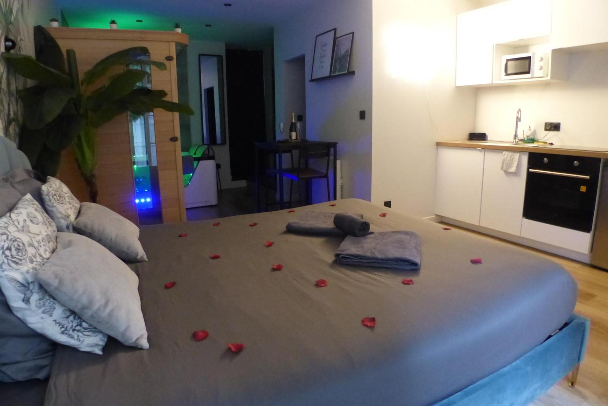 Appartement Balneotherapie Et Sauna Hyper Centre Nantes Kültér fotó