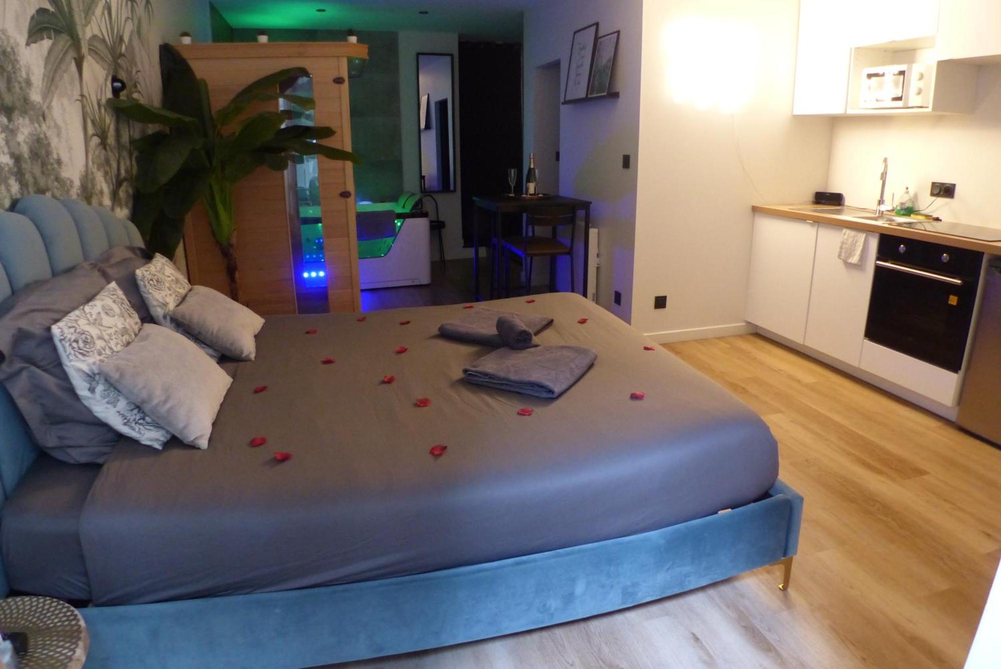 Appartement Balneotherapie Et Sauna Hyper Centre Nantes Kültér fotó
