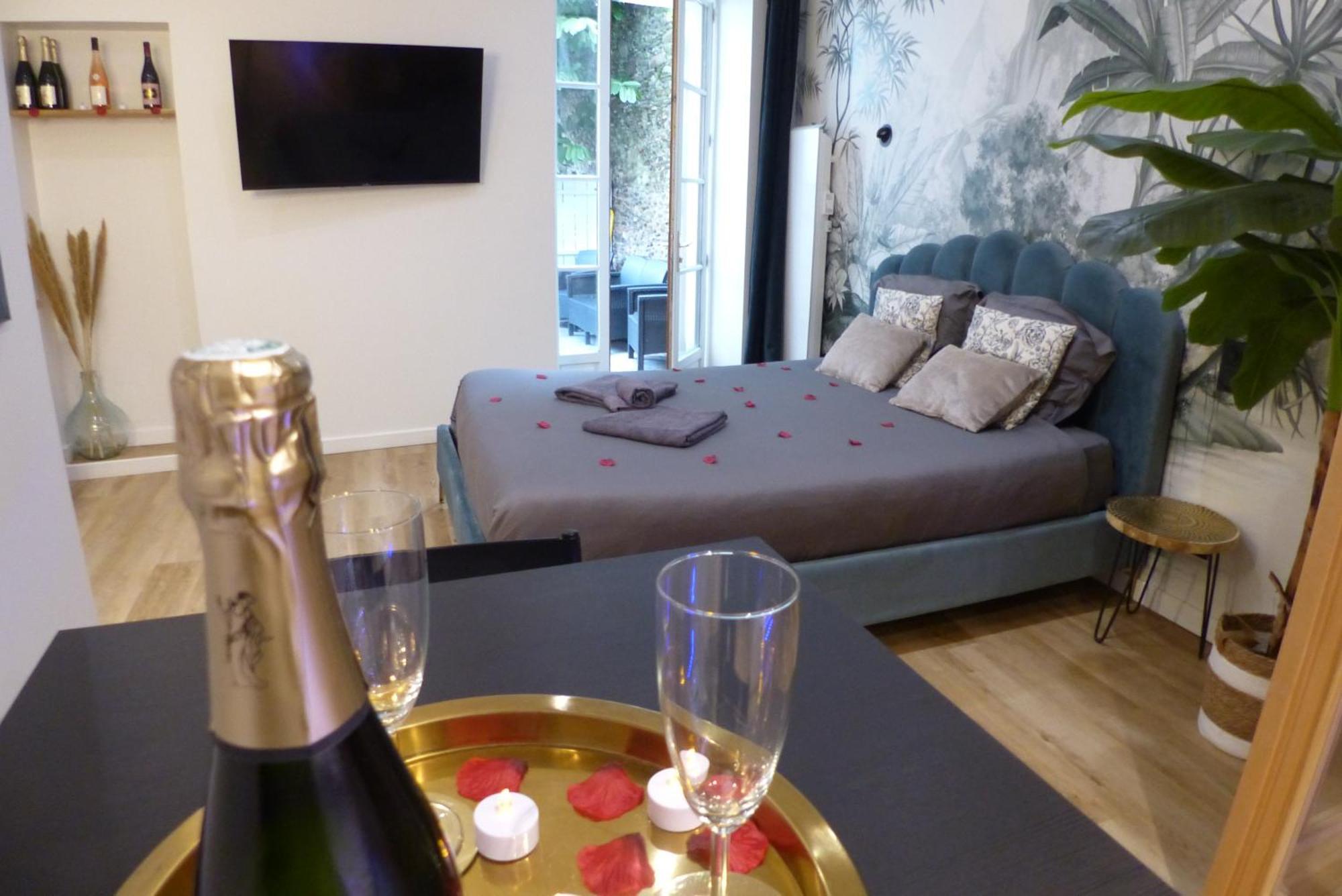 Appartement Balneotherapie Et Sauna Hyper Centre Nantes Kültér fotó